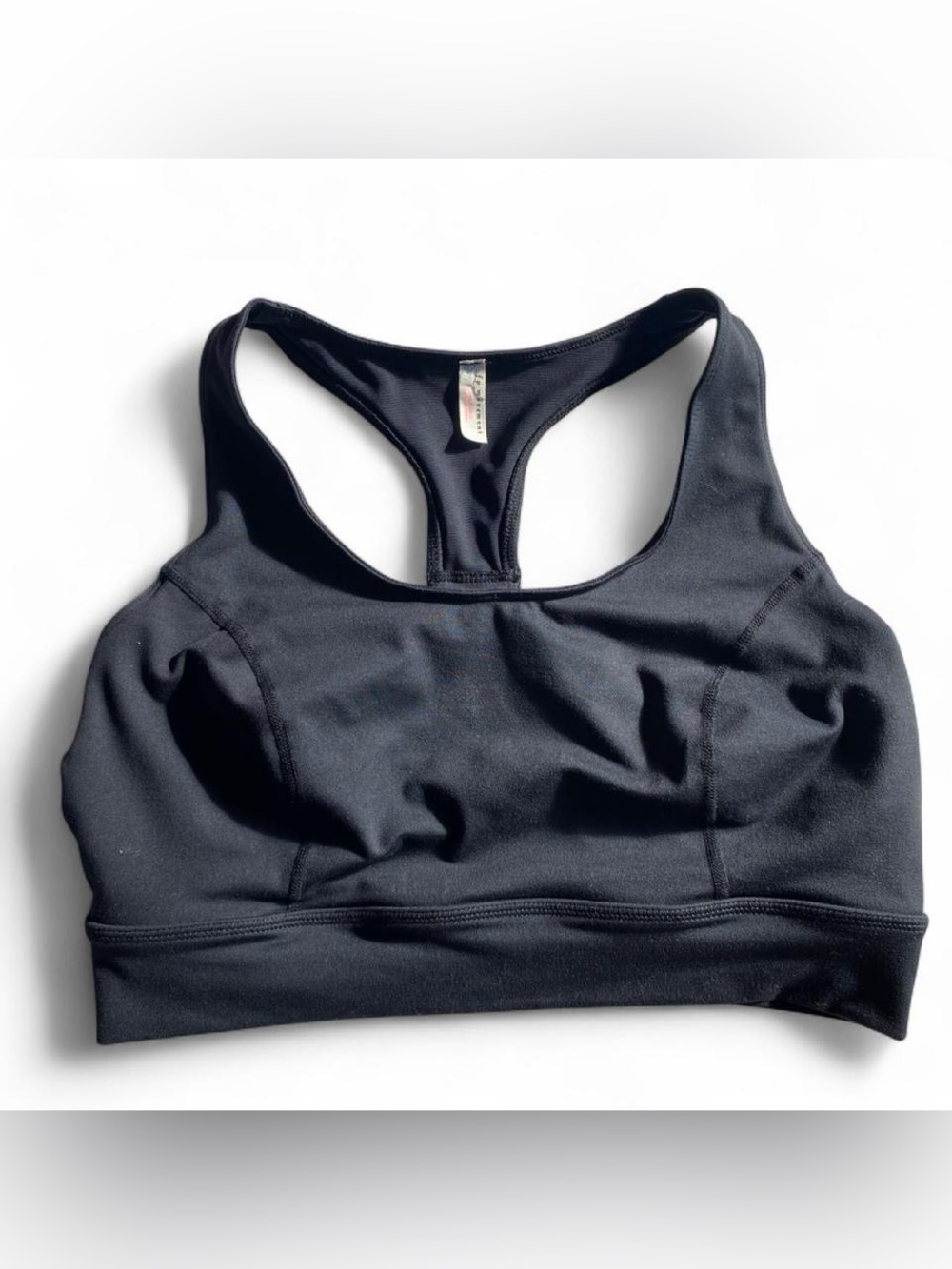 FP Movement by Free People Black Racerback Crop Lightening Synergy Sports Bra - Picture 3 of 5